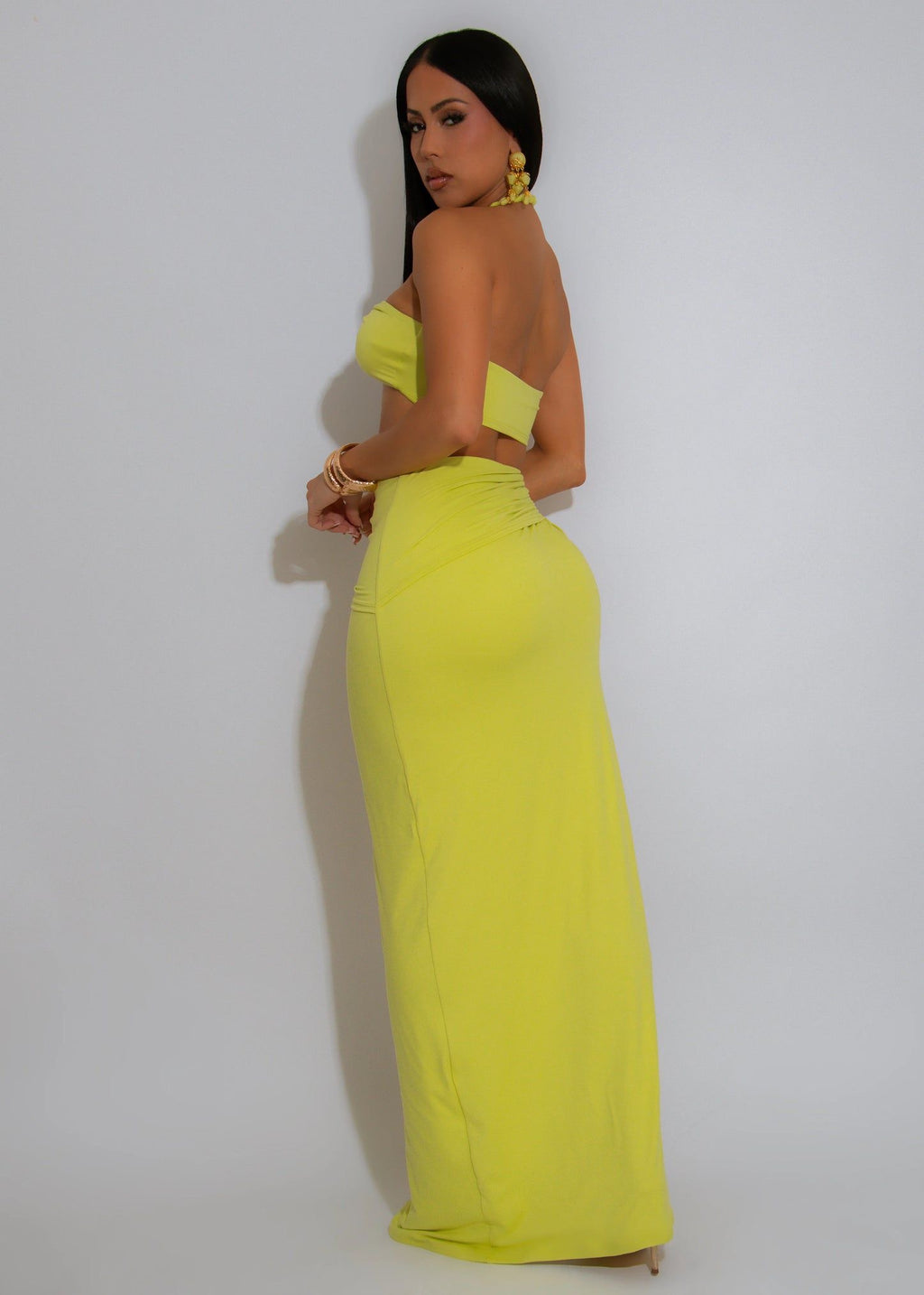 GIANNA GREEN DRESS